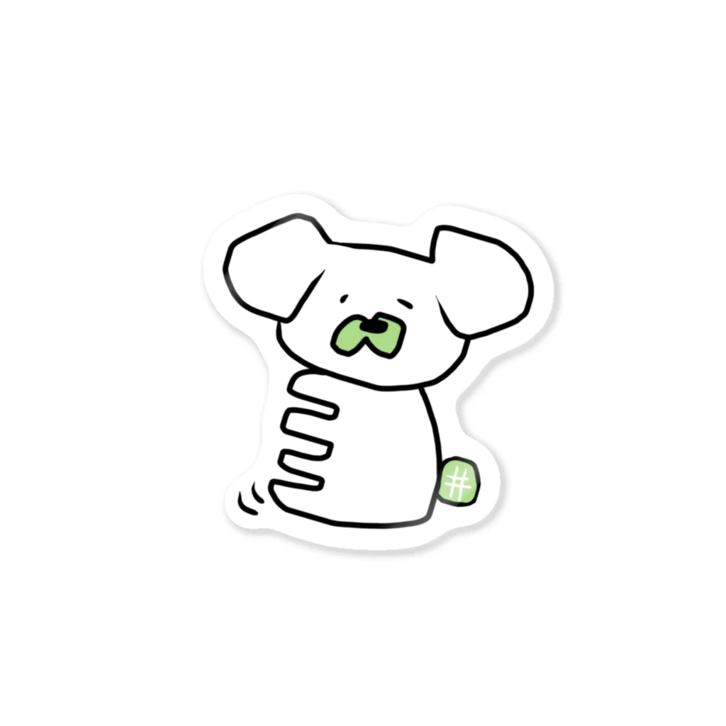 pumio んにのめろんいぬ Sticker