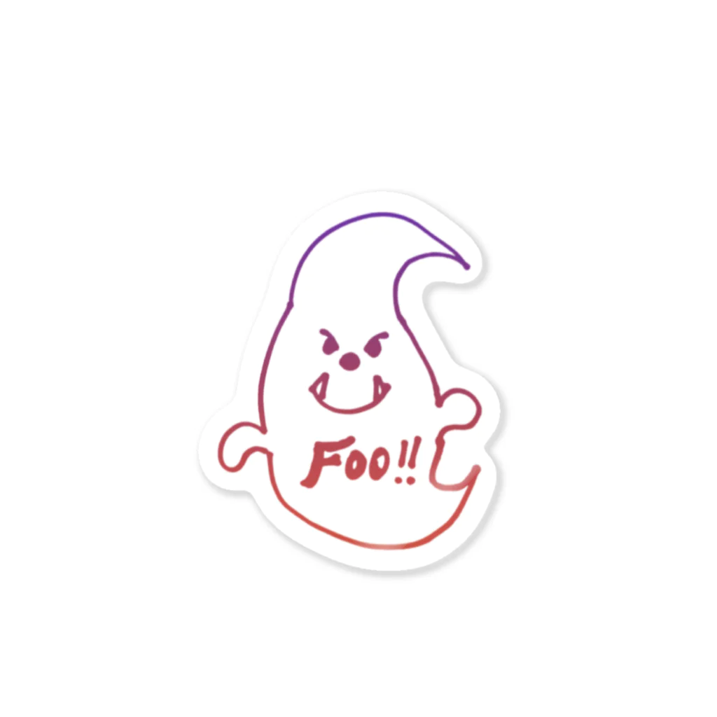 こいぬしょっぷのこいぬのハロウィンシール(foo!) Sticker