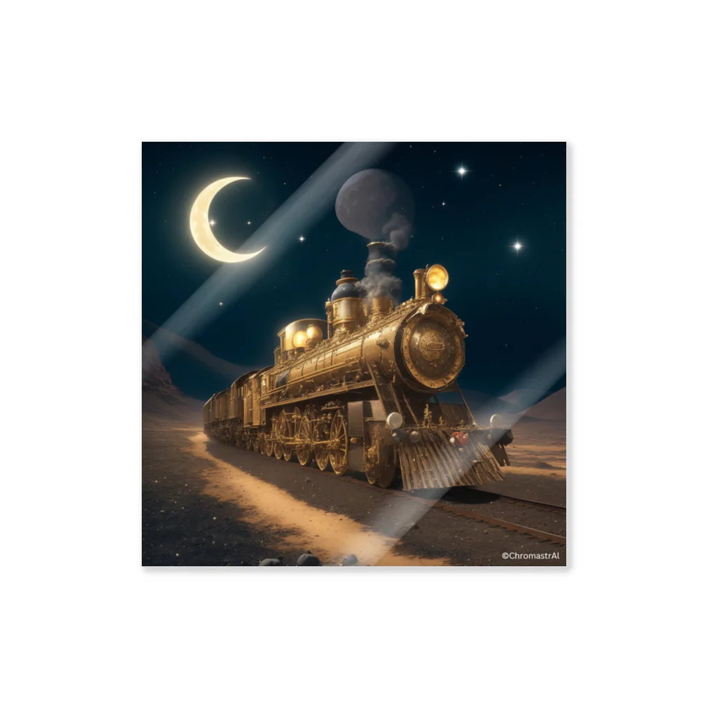 ChromastrAlの---惑星急行ーー黄金列車の旅--- ステッカー