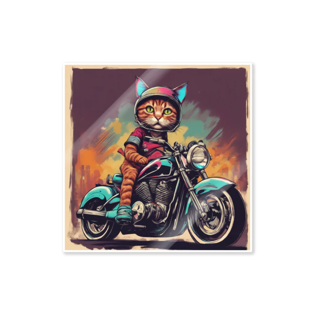 NECOSUIの猫ライダー Sticker