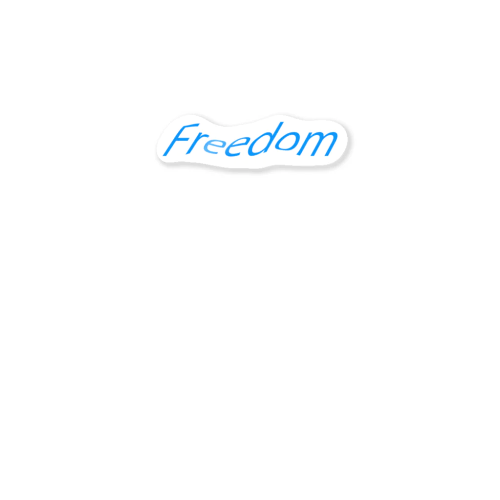 XOXOのFreedom  ステッカー