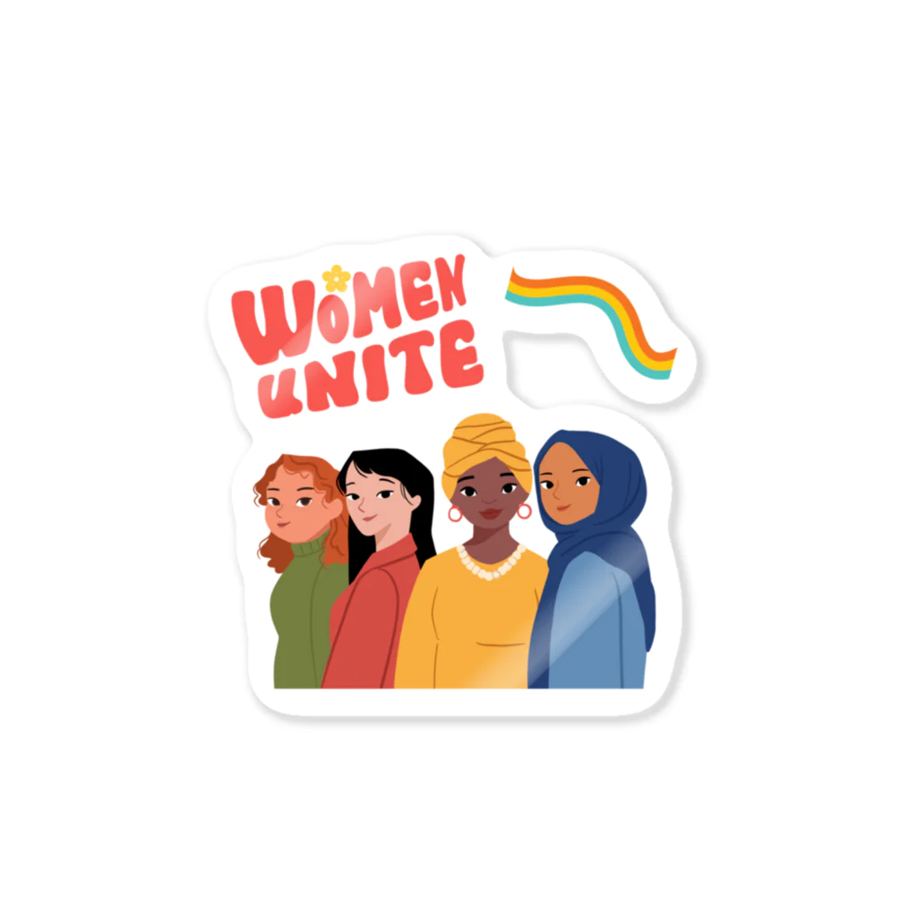 GG Voice & ActionのWomen Unite Sticker