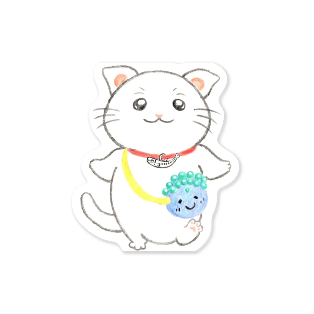 かまにゃん🐾鎌倉地域メディア"かまくらいふ”のかまにゃん🐾 Sticker