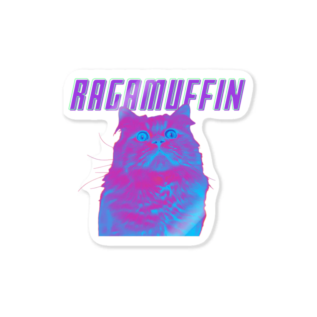 らが綱商店のRAGAMUFFIN LIVEグッズ ステッカー