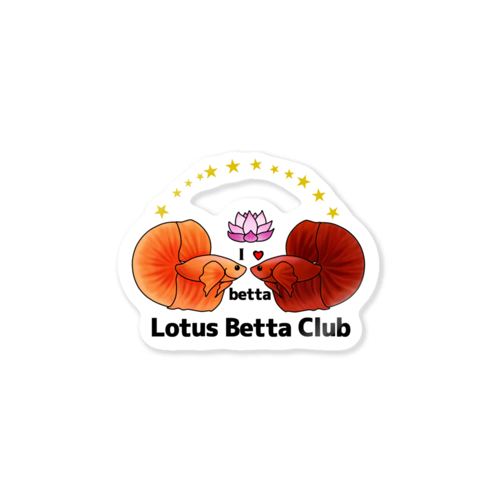 Lotus Betta ClubのLBCステッカー Sticker