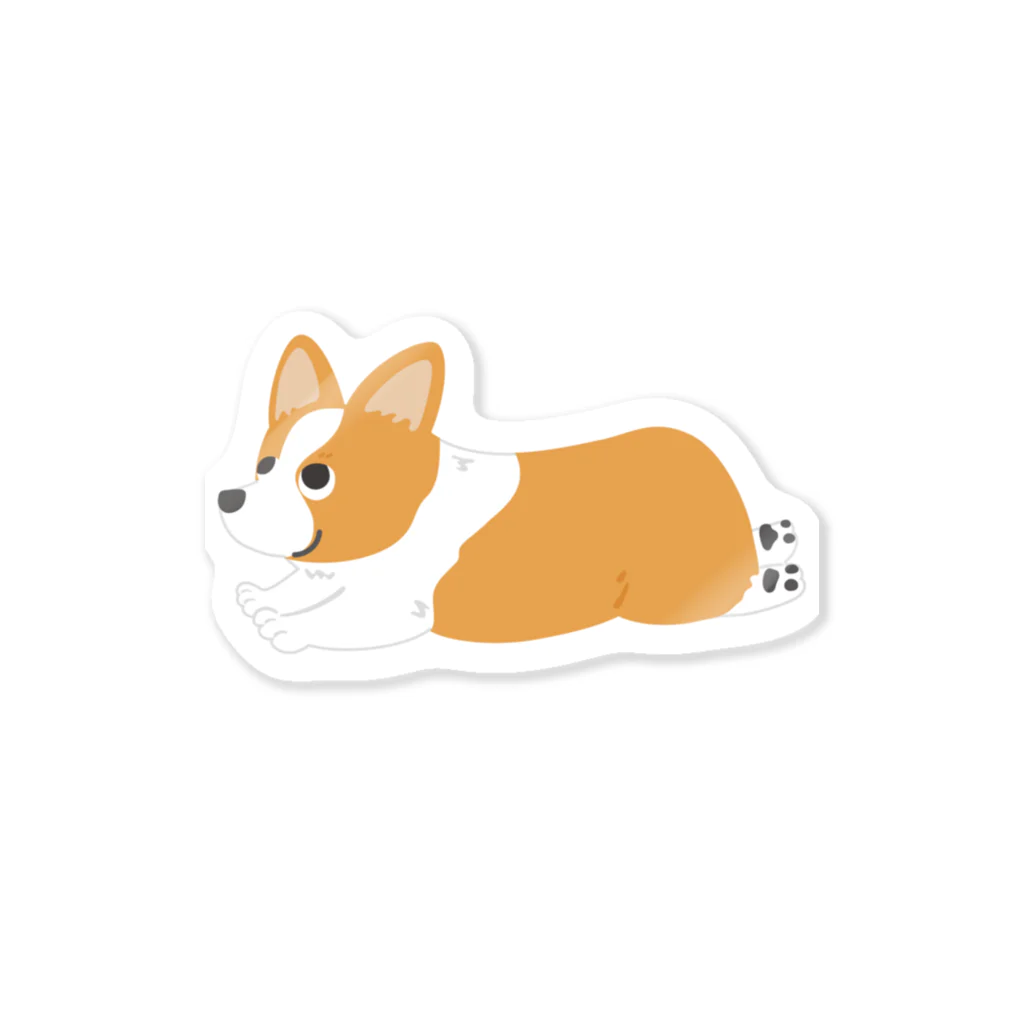 wataameのコーギーのルイ Sticker