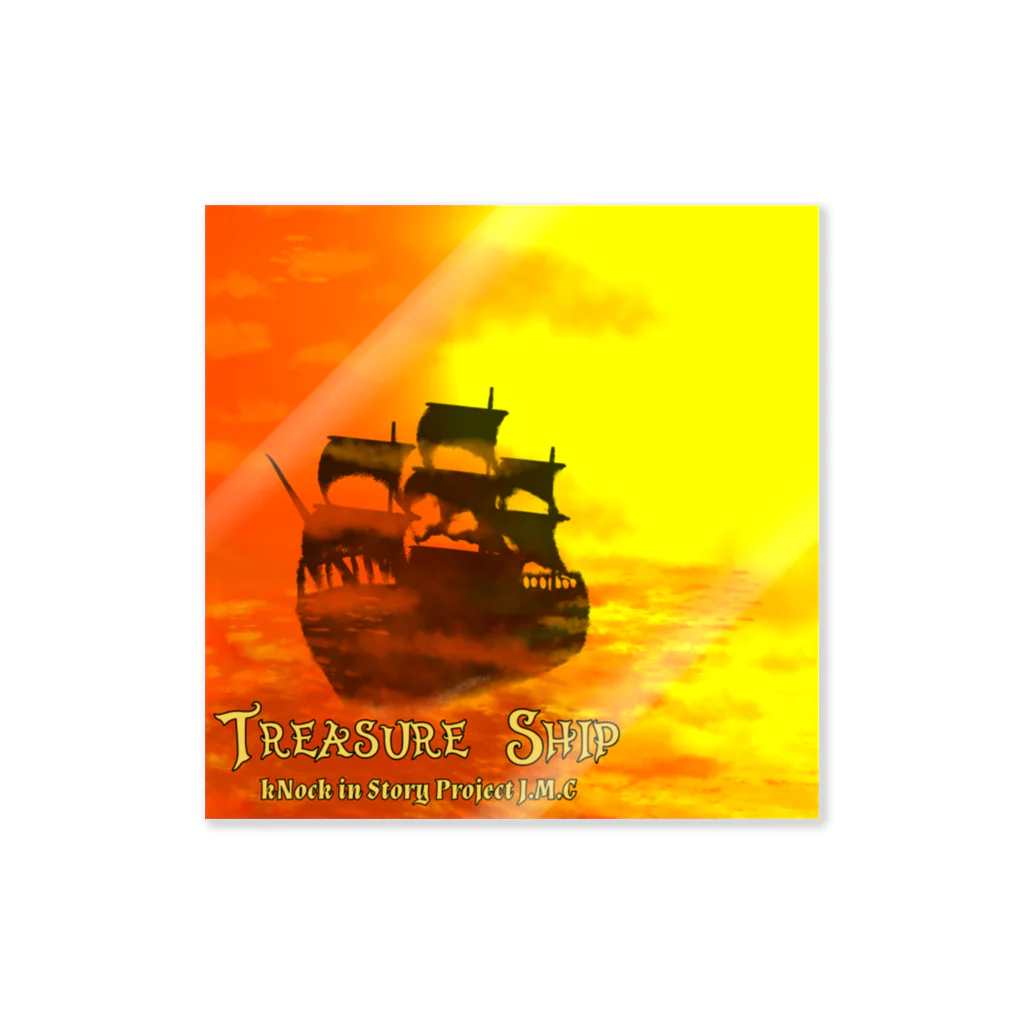 🌕朧月夜と紅茶時間☕️🫖のTREASURE SHIP‘ Sticker