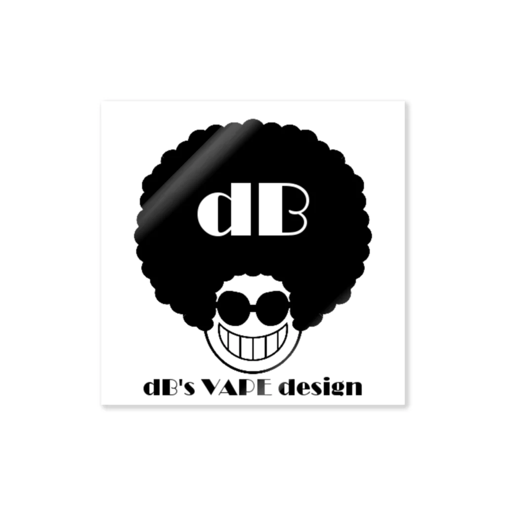 dBのdB's VAPE design ステッカー