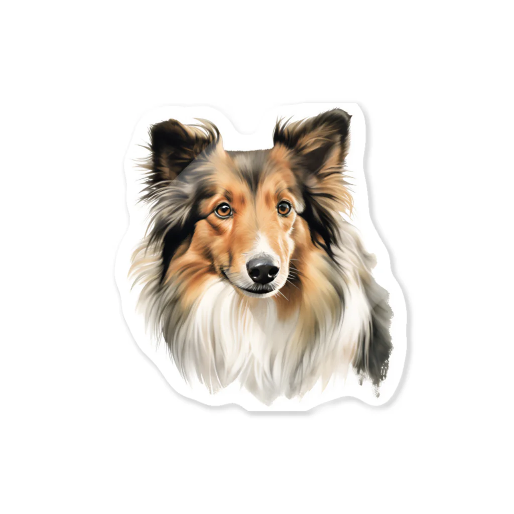 Sheltie Chic Creationsのシェルティ19 Sticker