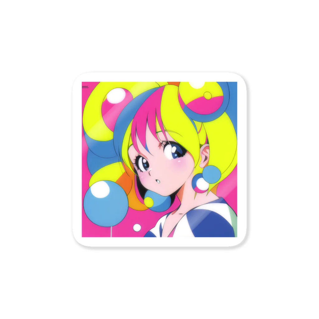 poppopy6322のアメリカンポップ Sticker