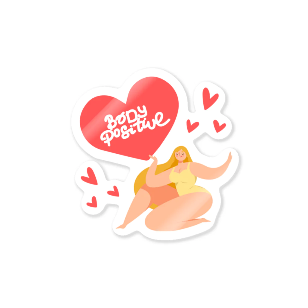 GG Voice & ActionのBody Positive Sticker