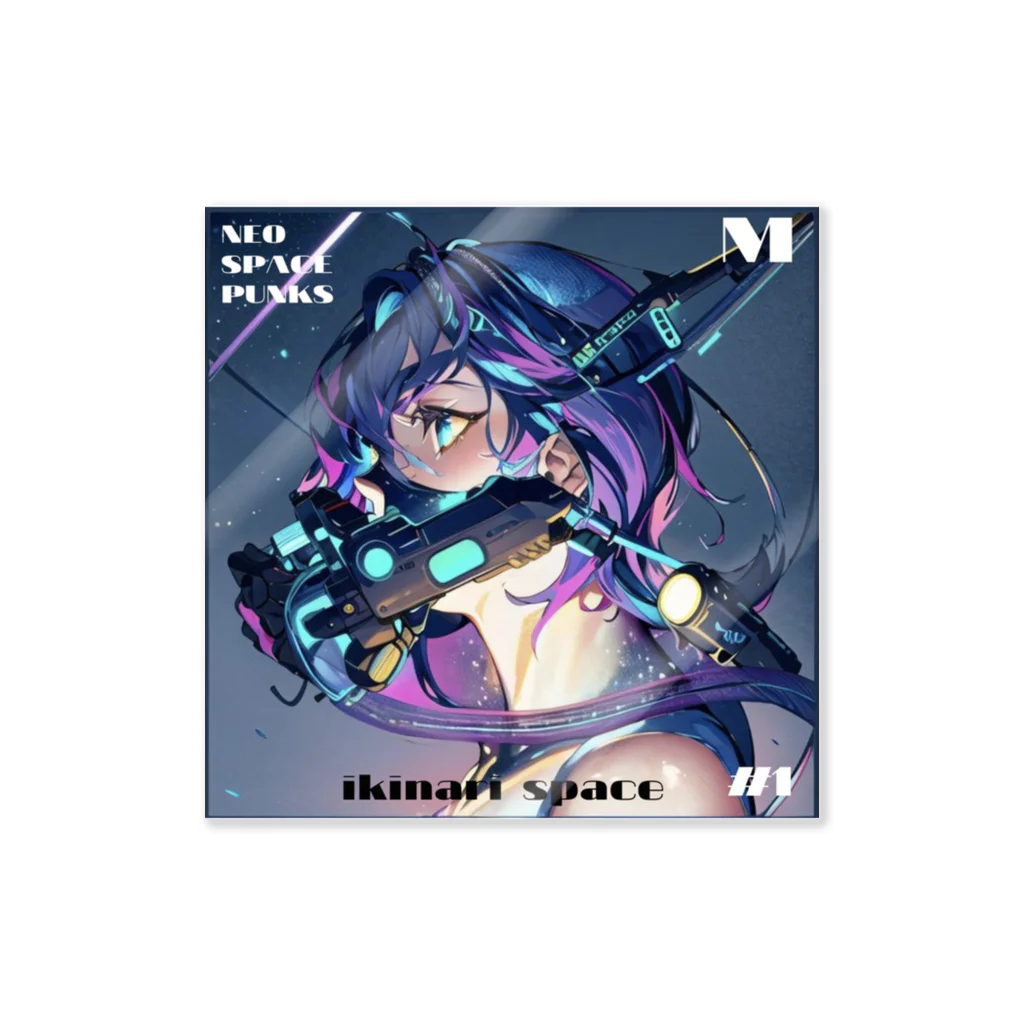 ma--kunのNeoSpacePunks Sticker