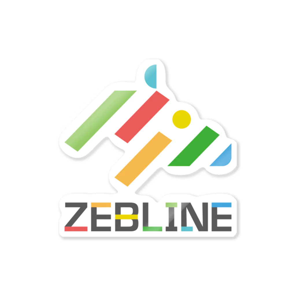 ZEBLINEのZEBLINEデザインA ステッカー