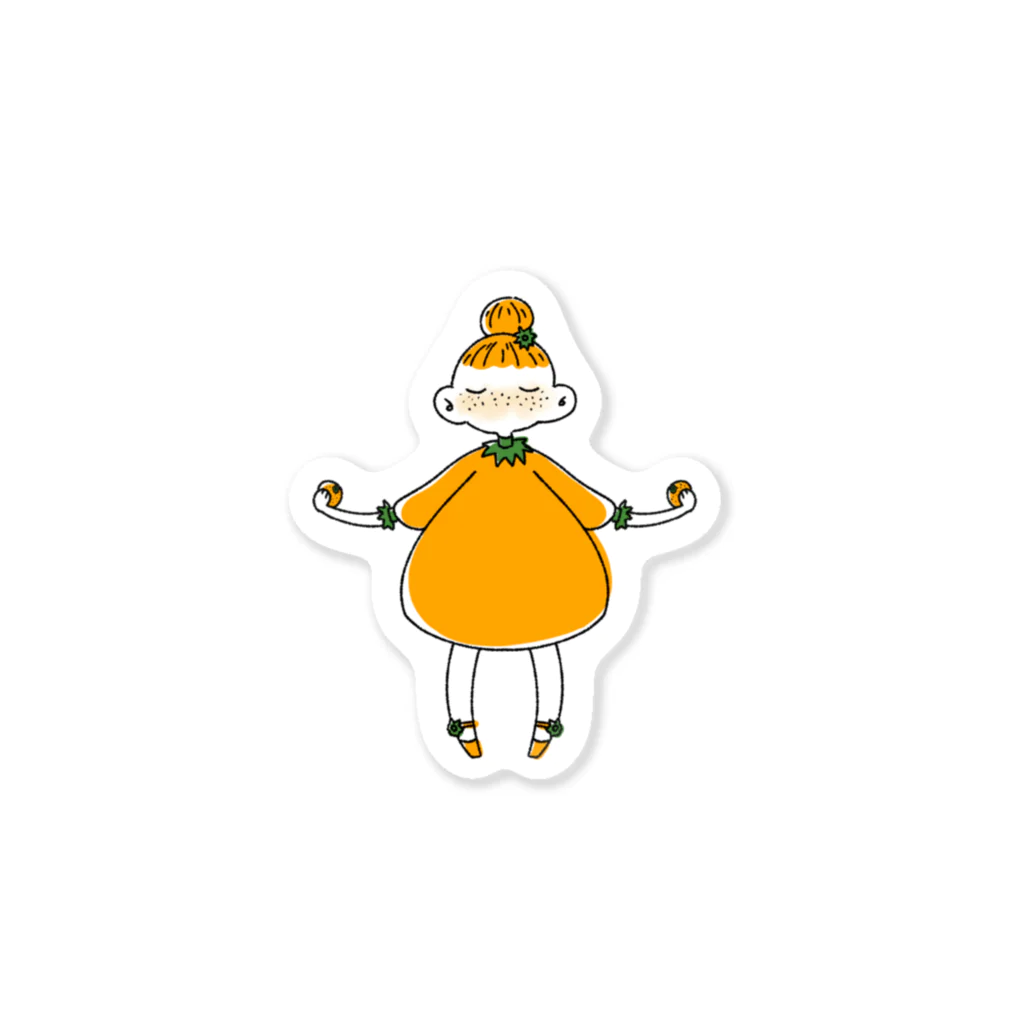 海老天🍤のみかん娘 Sticker