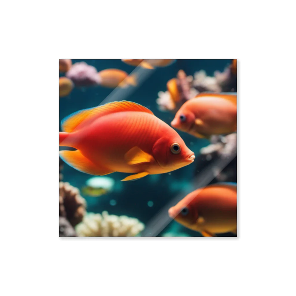DapperMixの珊瑚の楽園、美魚群グッズ Sticker