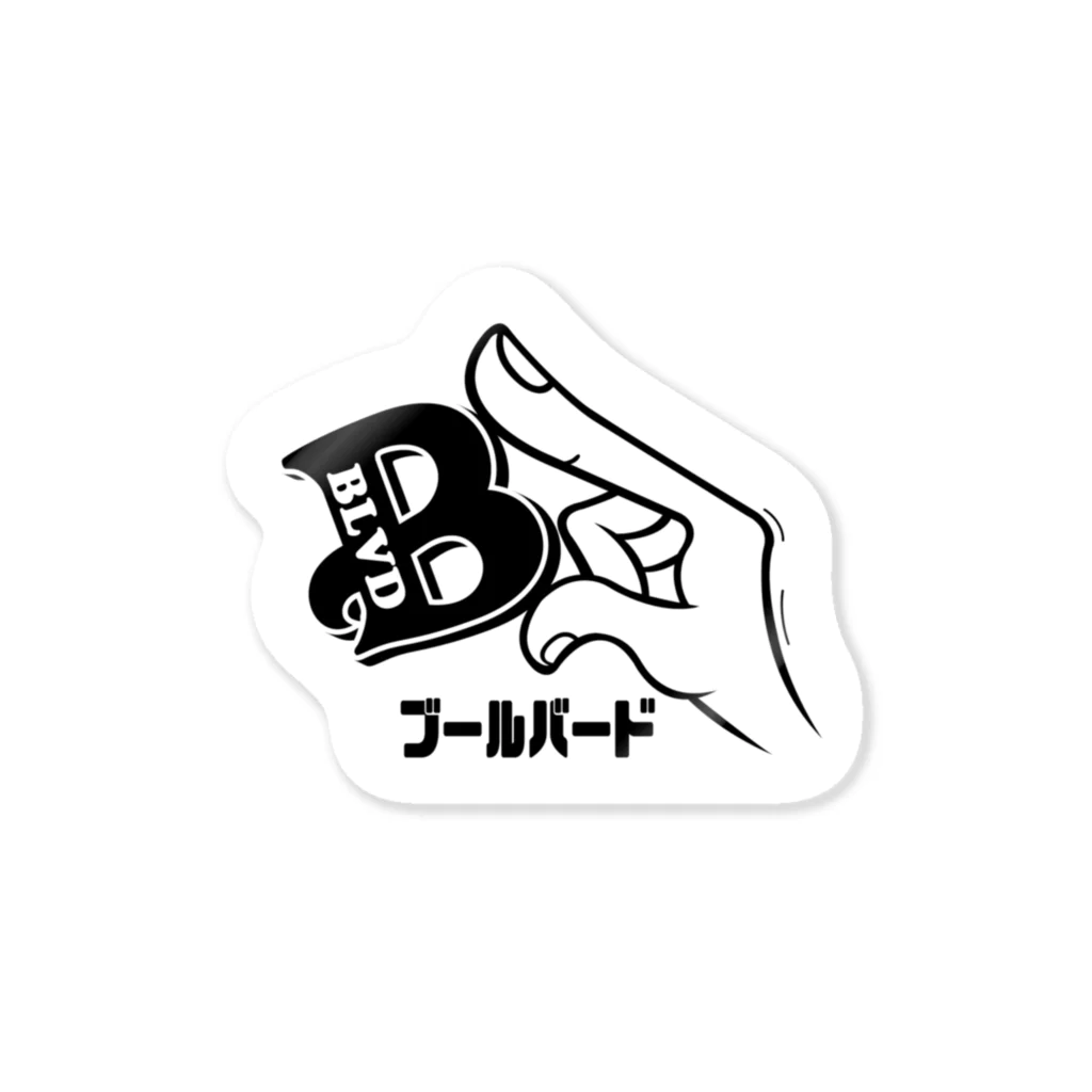 blvd1970のBLVD Original Logo Sticker ステッカー