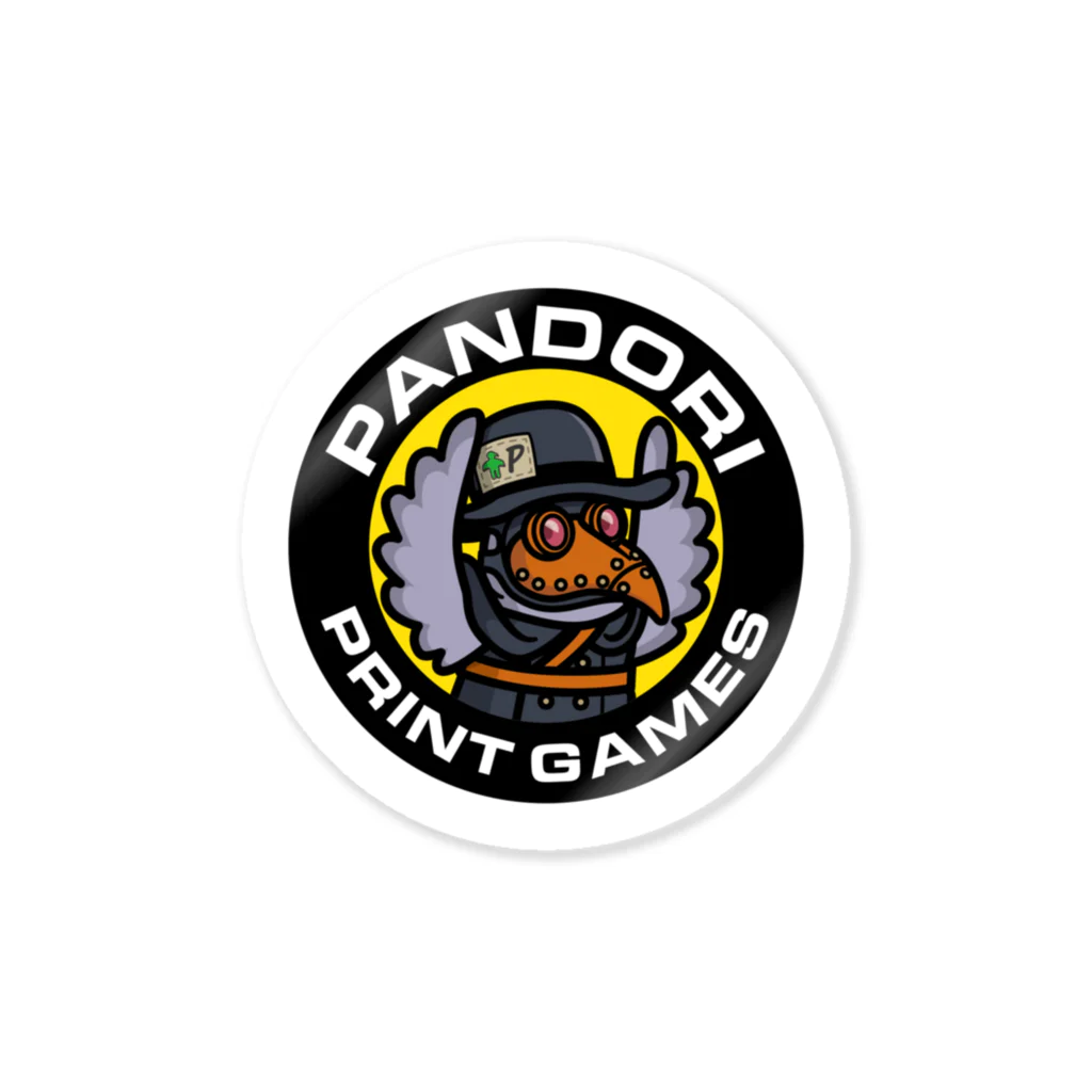 Pan.鳥のPandori Print Games ステッカー