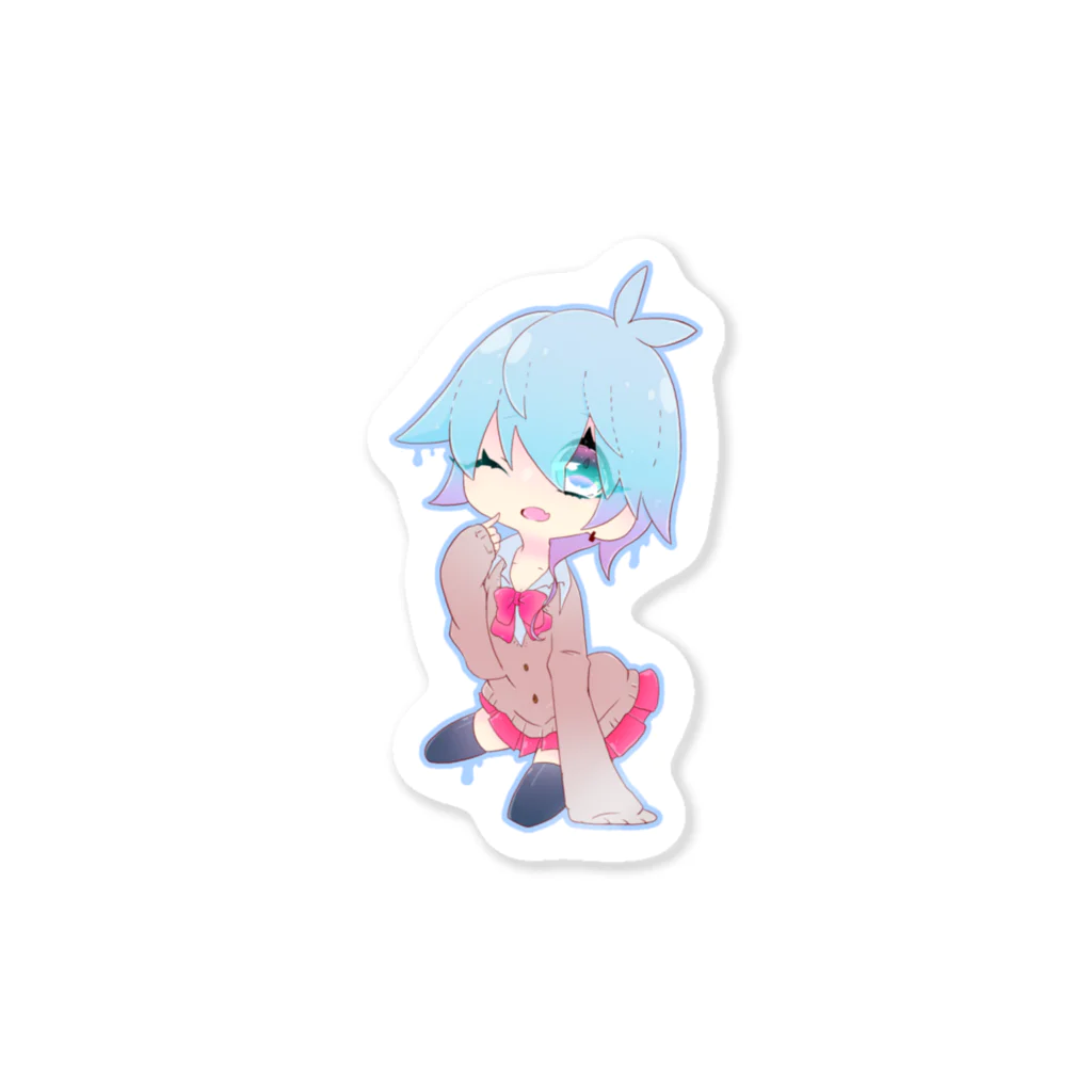 いちごみるくまん。のぼくはかわいいぱーと2 Sticker