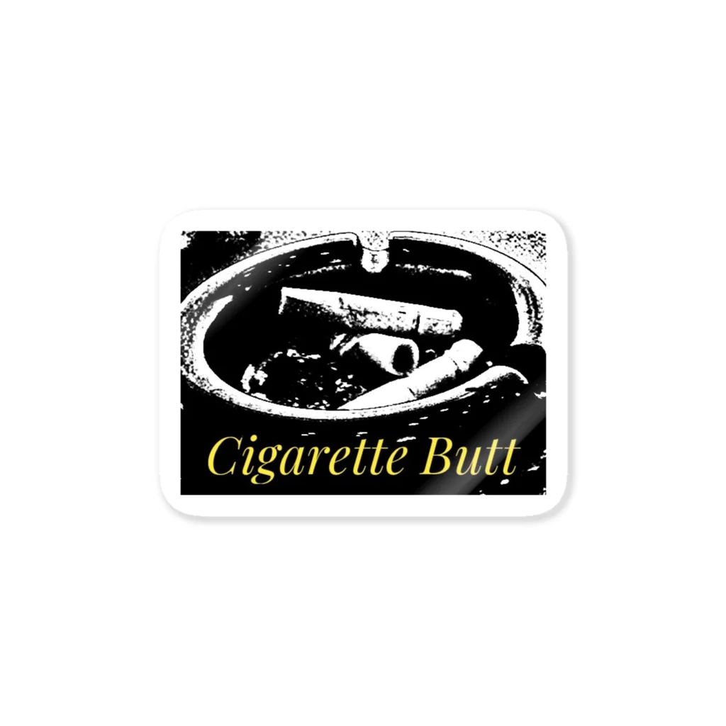 Cigarette ButtのCigarette Butt Sticker