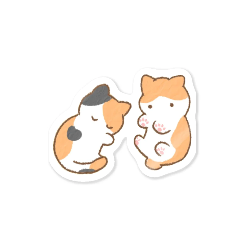 春夏のおひるねこねこ Sticker