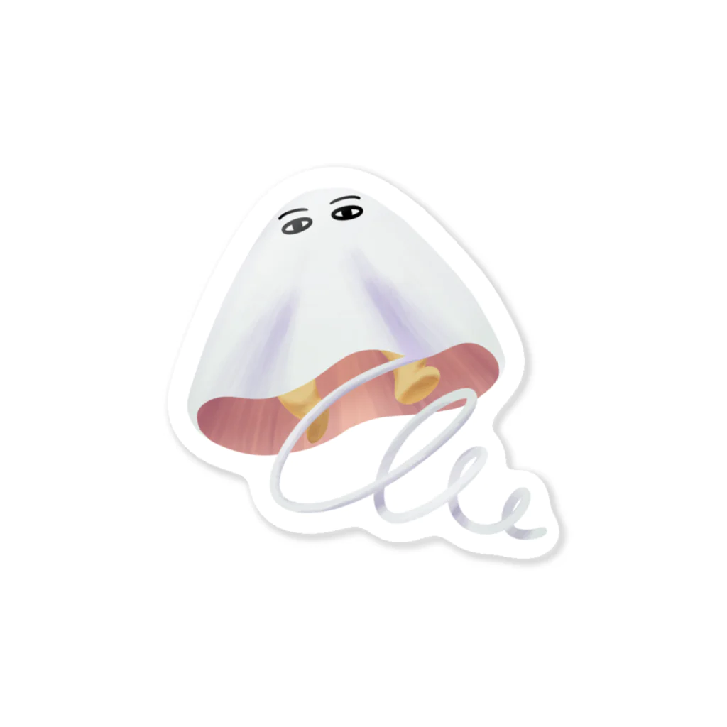 huroshikiのほつれるメジェド Sticker