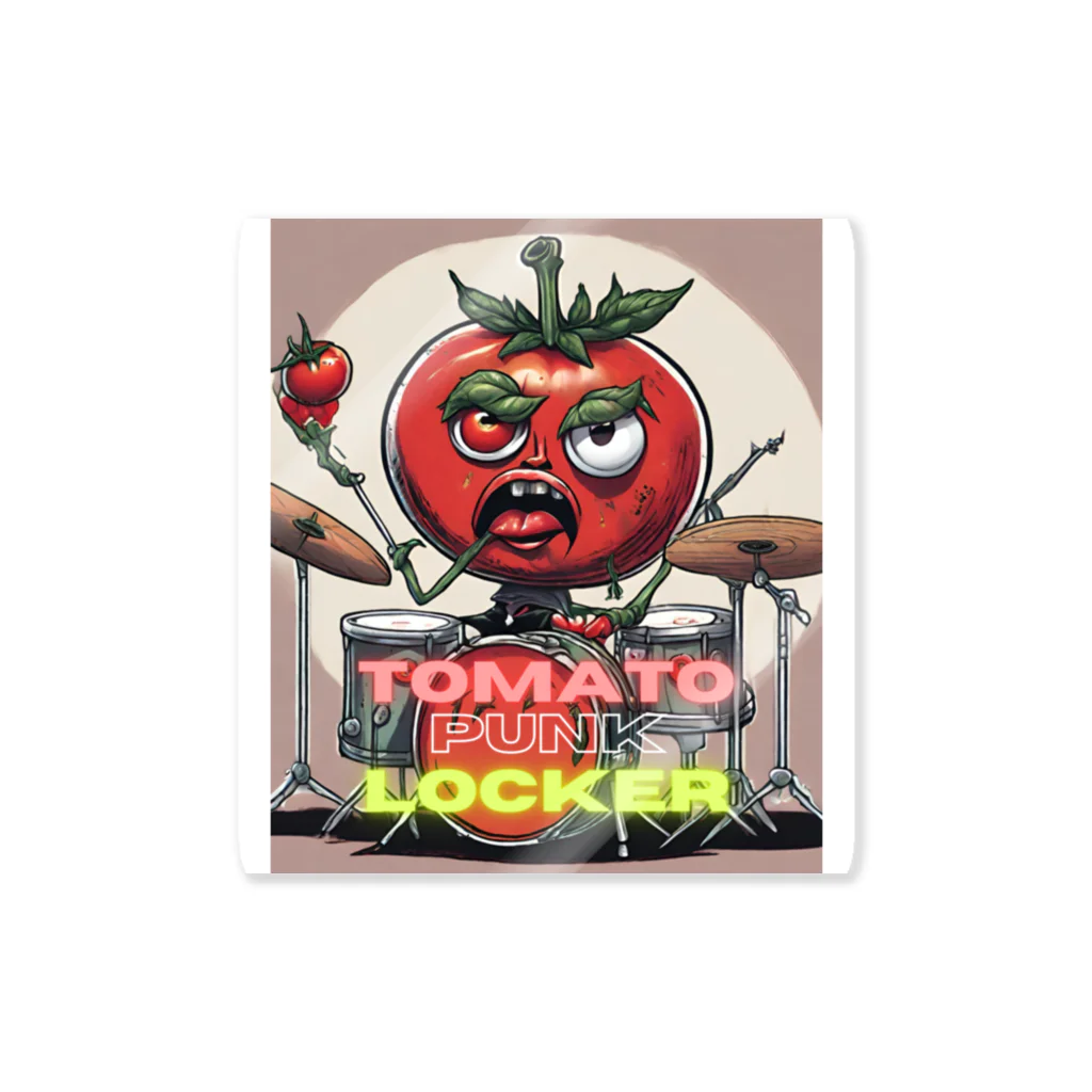 ケマオの店「ZF」の🍅ベジロック「トマトくん」🎸✨ Sticker