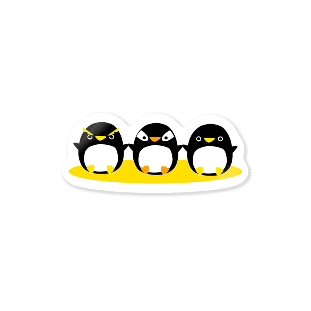 PGcafe-ペンギンカフェ-のペンギンズ ステッカー