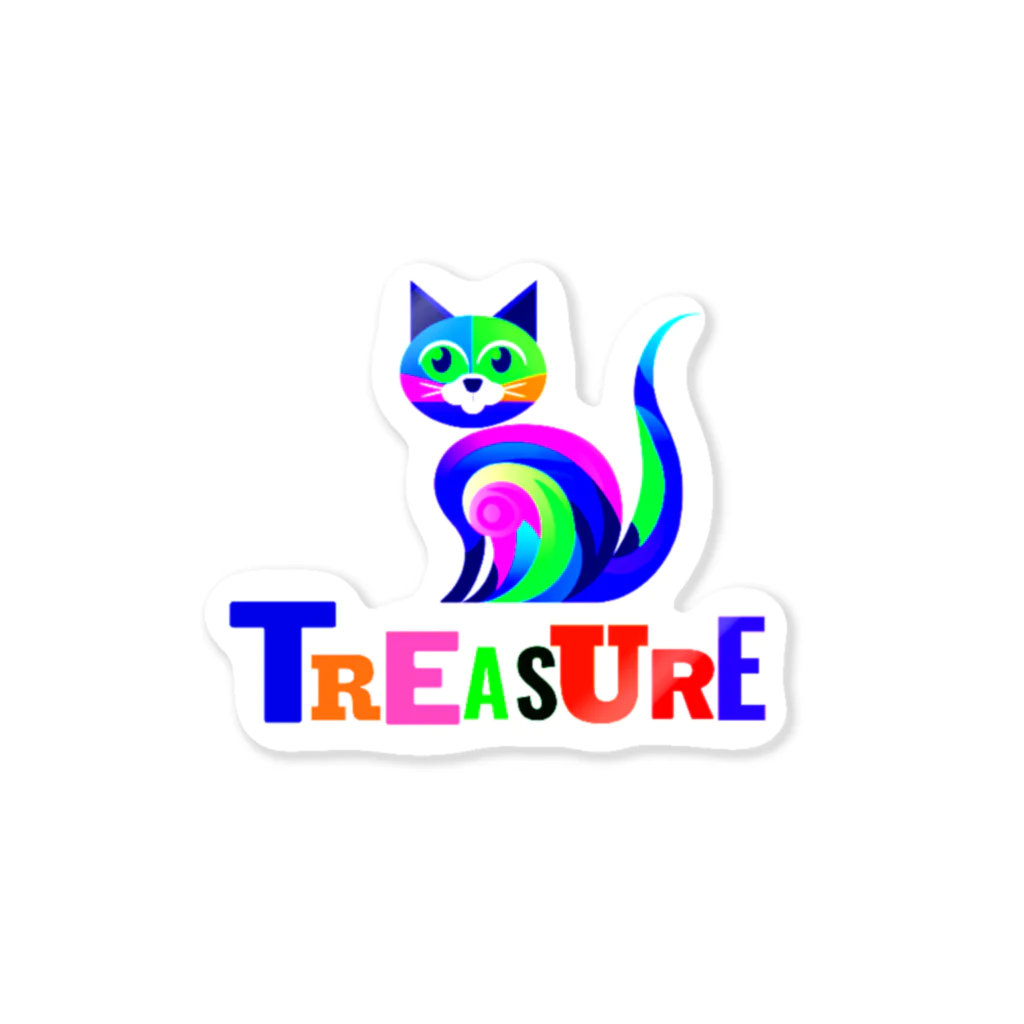 orangeandblueのTreasure（私の宝物） Sticker