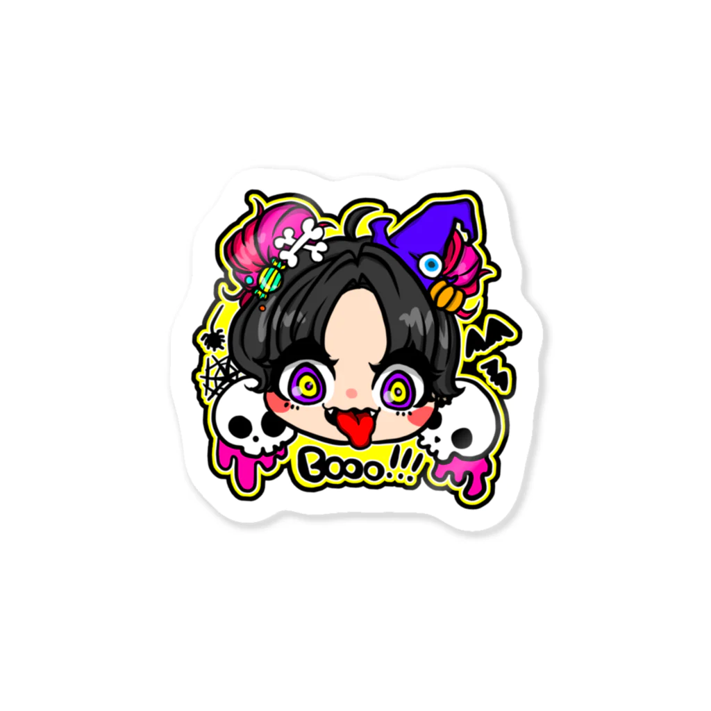 やご商会の魔女てんち Sticker