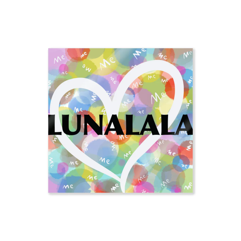 Luna_lalaのmy heart！ ステッカー