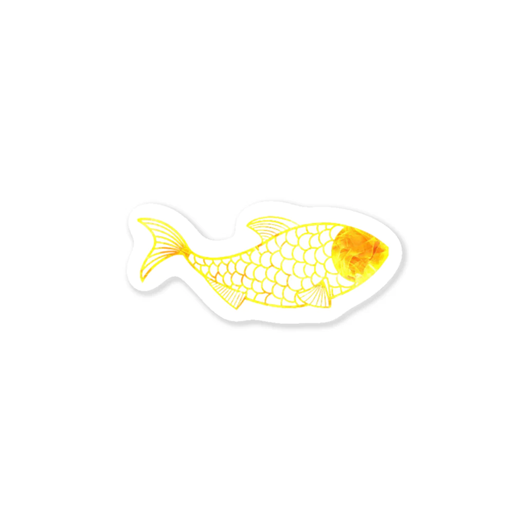 mumusの魚　flame Sticker