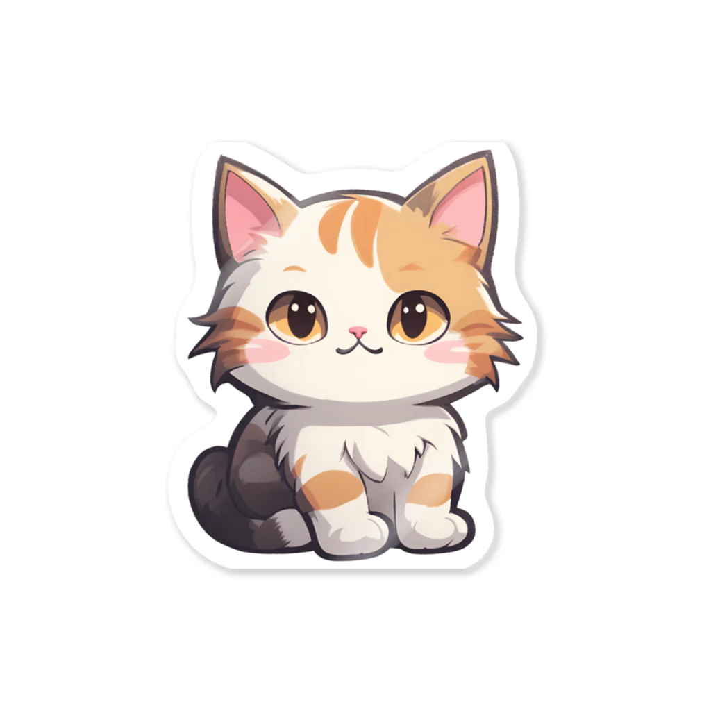 ManmaruShopのちびねこシリーズ2 Sticker