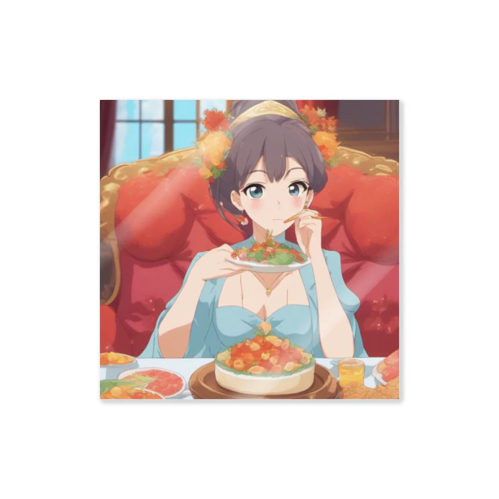 osaruna7741の貴族令嬢の食事風景 Sticker