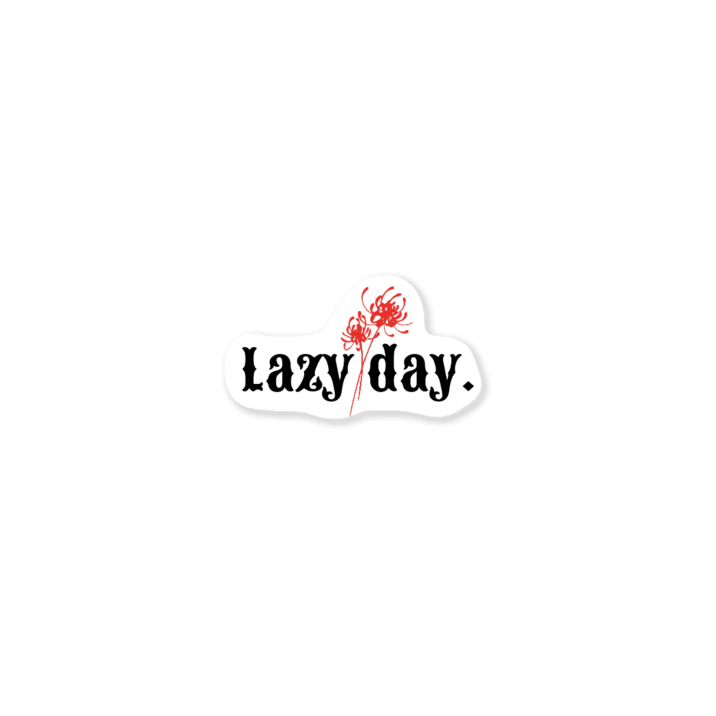 Lazy day.のLycoris logo ステッカー