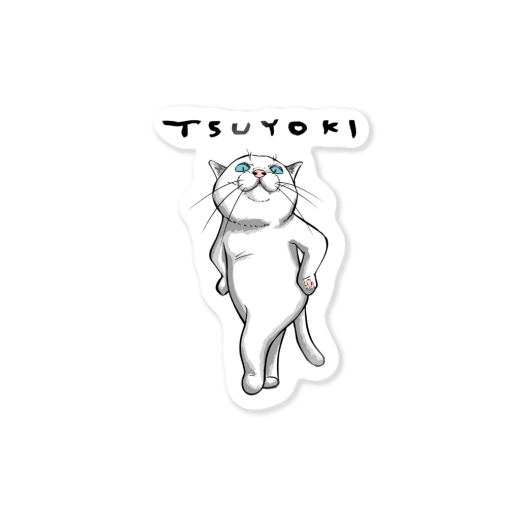 TAKE-TONのTSUYOKI Sticker