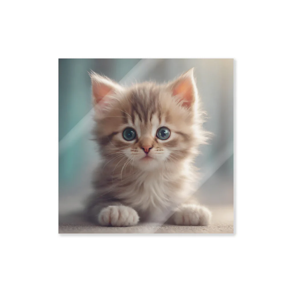 アルタイルの可愛い仔猫のイラストグッズ Sticker