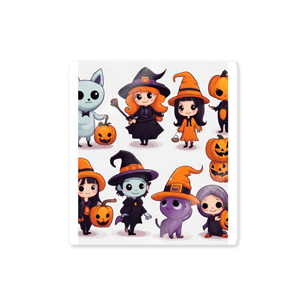 ワンダーワールド・ワンストップのたくさんのかわいいハローウィーンキャラクター② Sticker