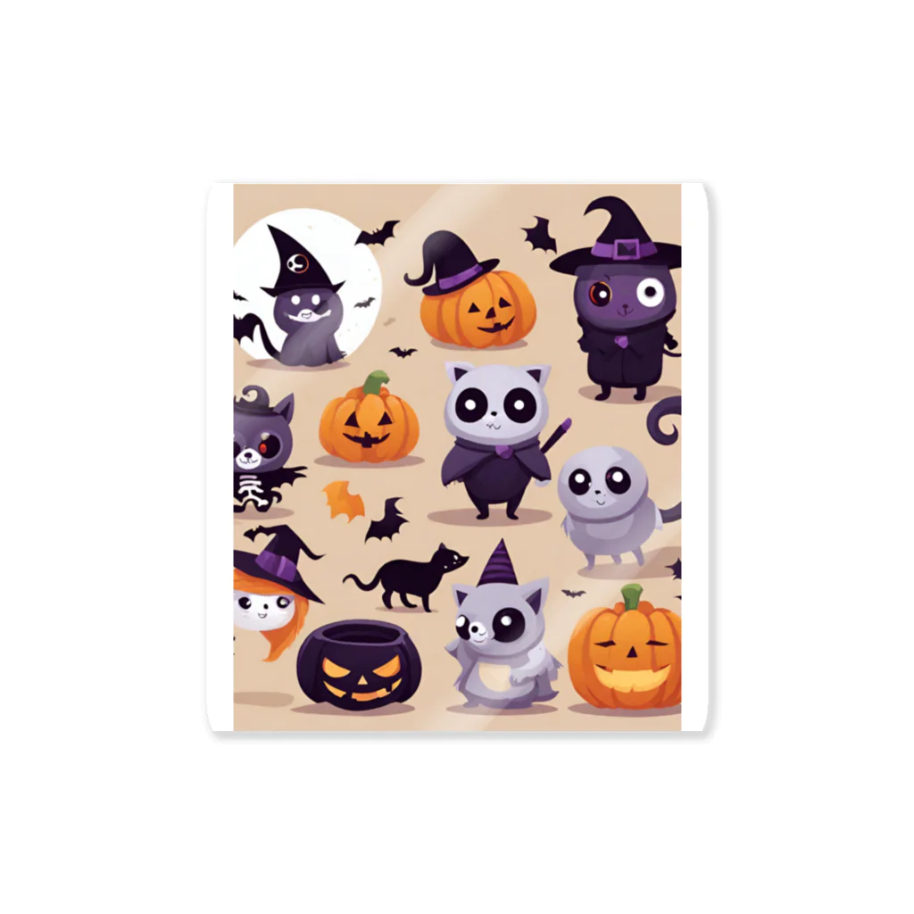 ワンダーワールド・ワンストップのたくさんのかわいいハローウィーンキャラクター④ Sticker