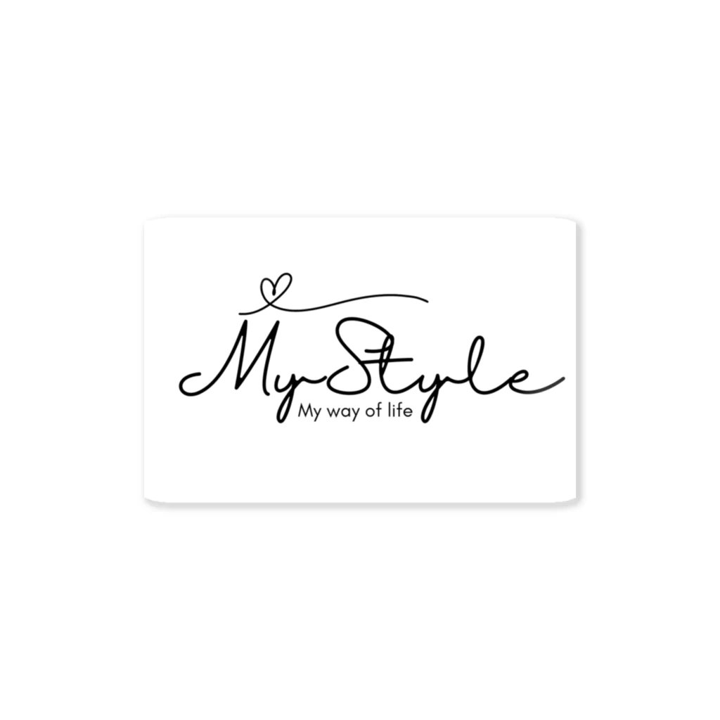 MyStyleのMy Style ステッカー