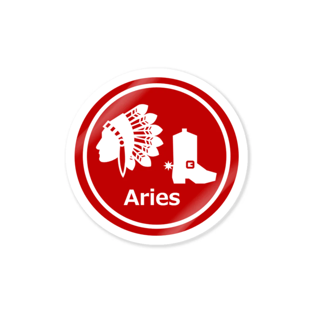 hakata_castleのAries～牡羊座～ Sticker