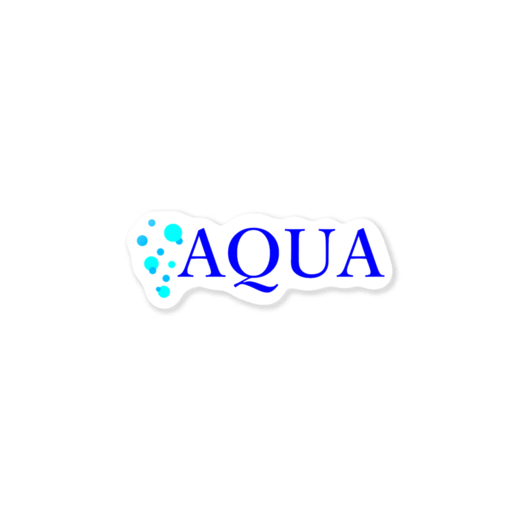 にずぅのAQUA ステッカー