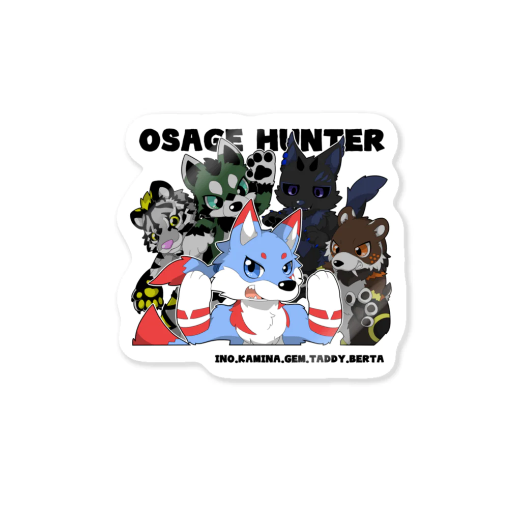 碧屋のOSAGEHUNTER ステッカー