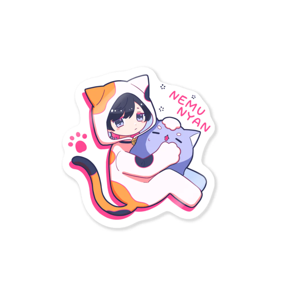 あまたねこのねむにゃんこくん Sticker