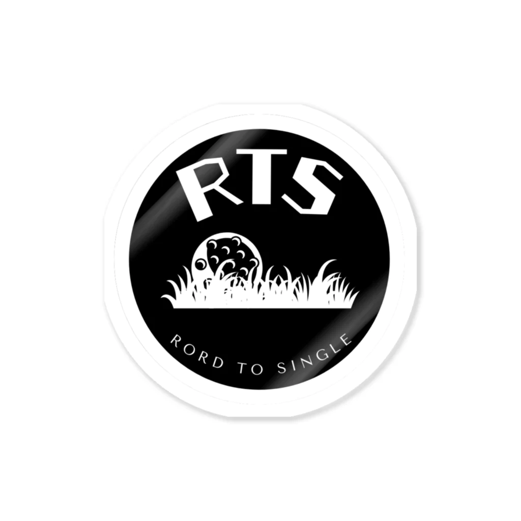 シングルへの道！公式ストア！のRTSロゴ（Road to Single） Sticker