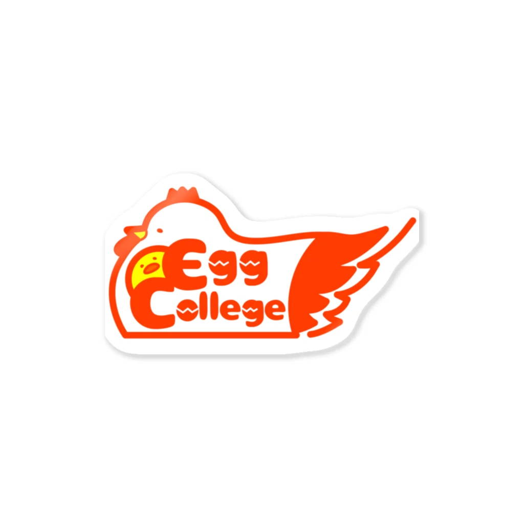 Egg college 物販サークルのEgg college 公式 ステッカー