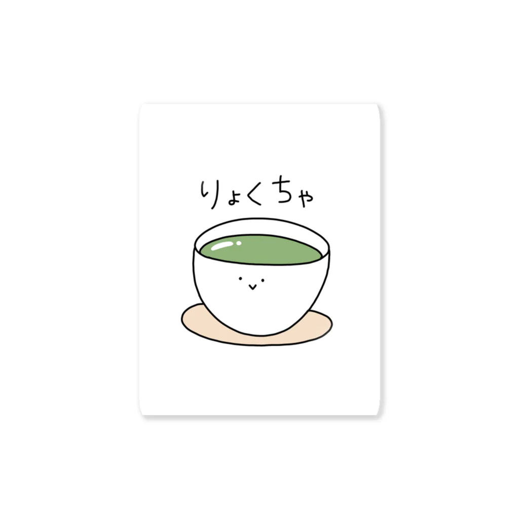 Medamayakiのりょくちゃ Sticker