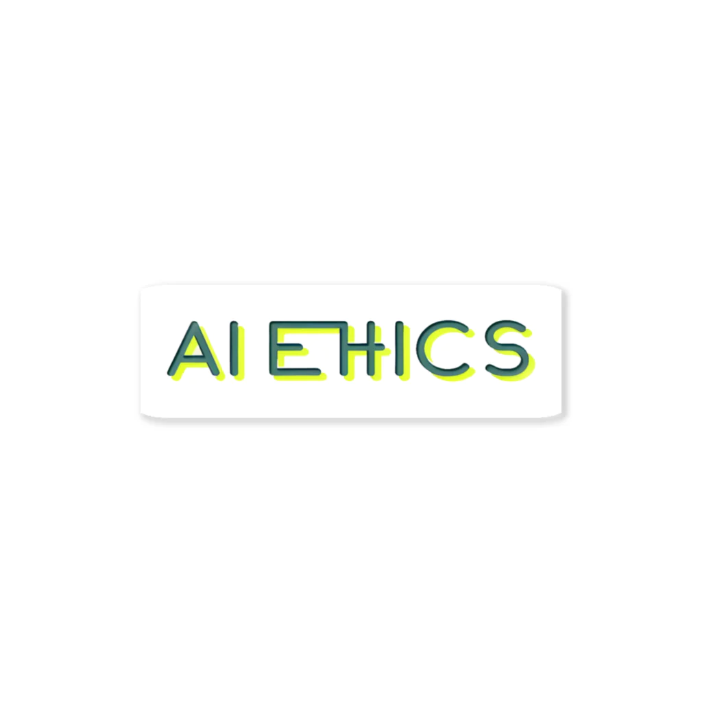 HOM.DのAI ETHICS 001 ステッカー