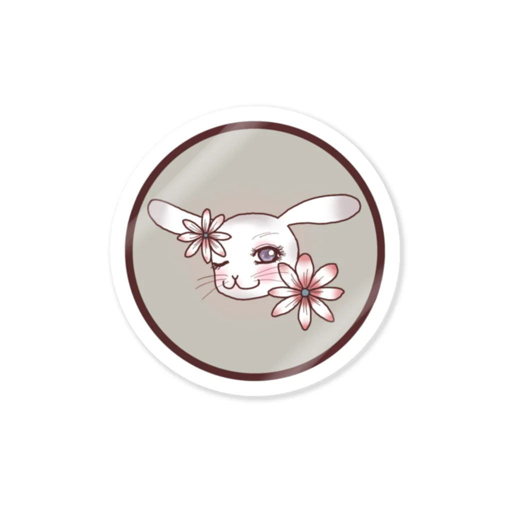 Rabbitflowerの♥らびこ♥秋 Sticker