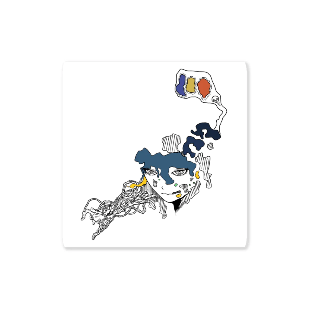 cisterのメカガール Sticker