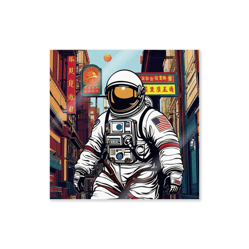 宇宙開発デザイン科の場違いコーディネート Sticker